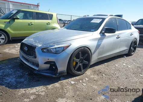 2019 Infiniti Q50 3.0T Luxe from USA, damaged, VIN JN1EV7AP8KM518741